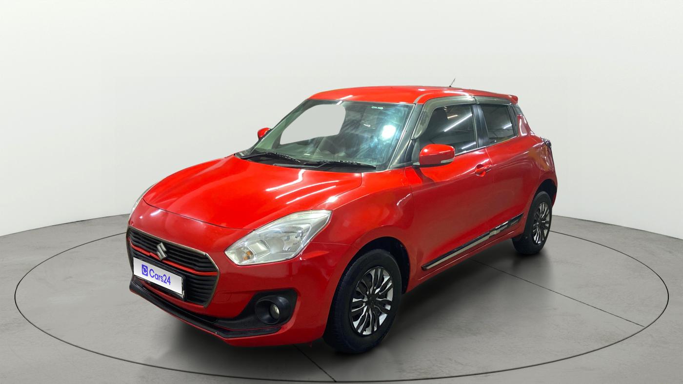2018 Maruti Swift VXI, Petrol, Manual, 73,349 km, Left Front Diagonal