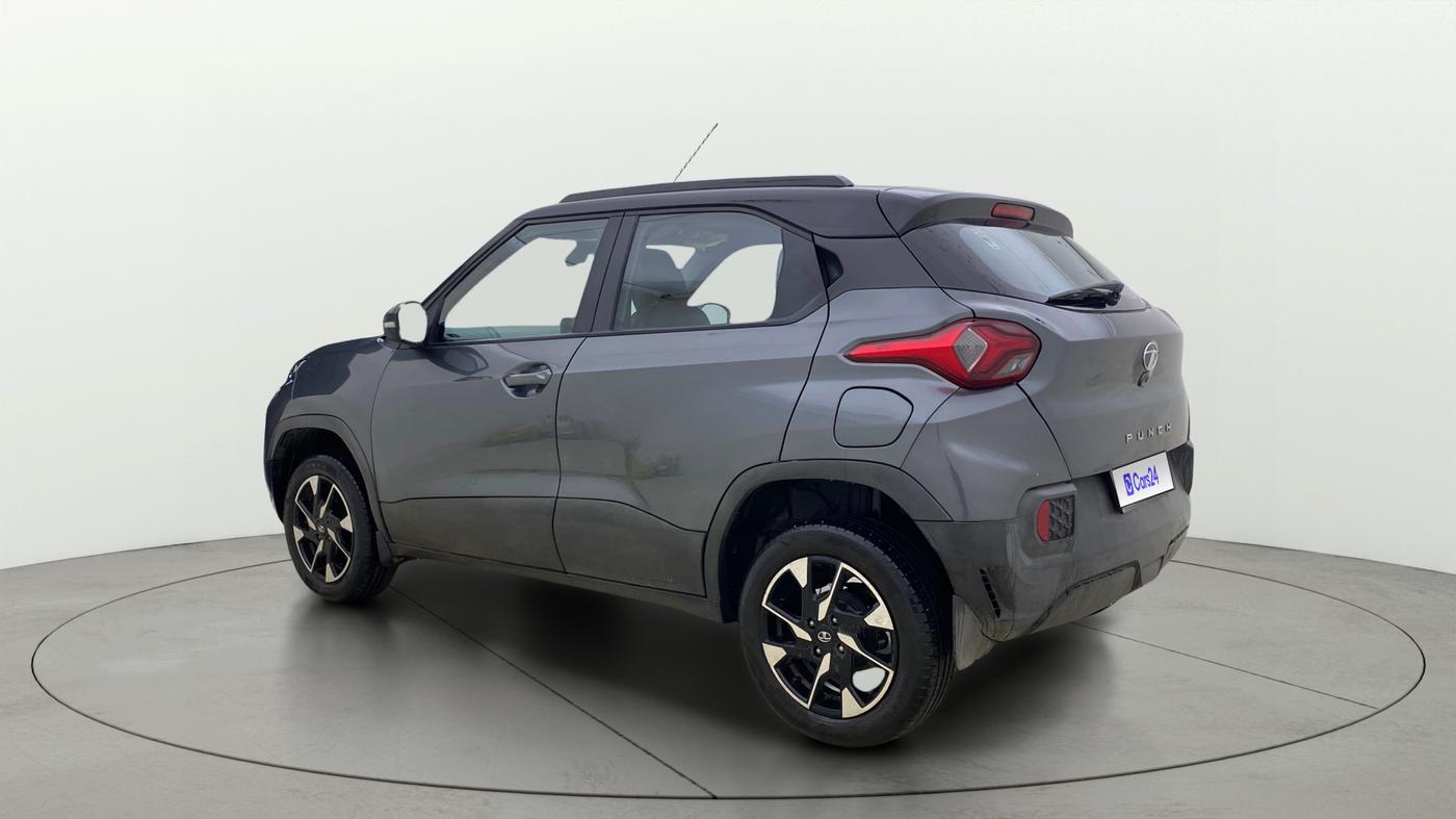 2021 Tata PUNCH CREATIVE  iRA PACK AMT, Petrol, Automatic, 19,008 km, Left Back Diagonal