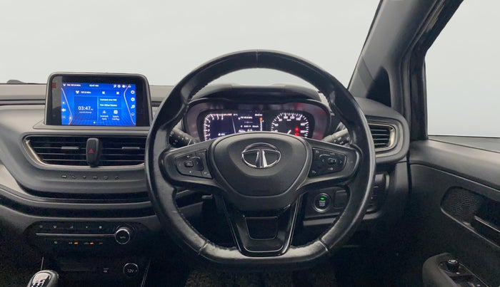 2022 Tata ALTROZ XZ PLUS PETROL DARK EDITION, Petrol, Manual, 33,678 km, Steering Wheel Close Up