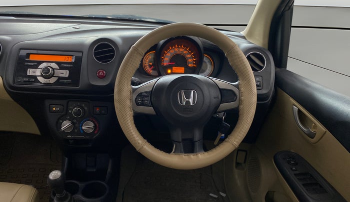 2014 Honda Brio VX MT, Petrol, Manual, 45,927 km, Steering Wheel Close Up