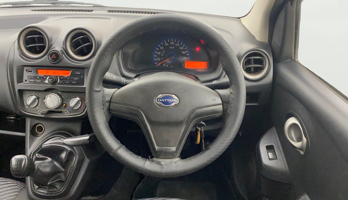 2018 Datsun Go Plus T, Petrol, Manual, 88,699 km, Steering Wheel Close Up