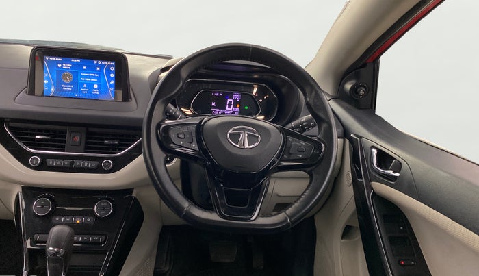 2021 Tata NEXON XZA PLUS SUNROOF DIESEL, Diesel, Automatic, 24,590 km, Steering Wheel Close Up