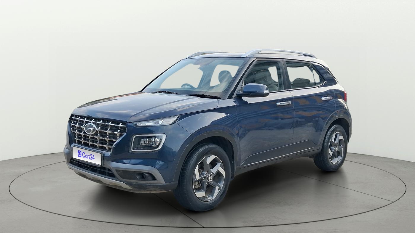2021 Hyundai VENUE SX PLUS 1.0 TURBO DCT, Petrol, Automatic, 19,798 km, Left Front Diagonal