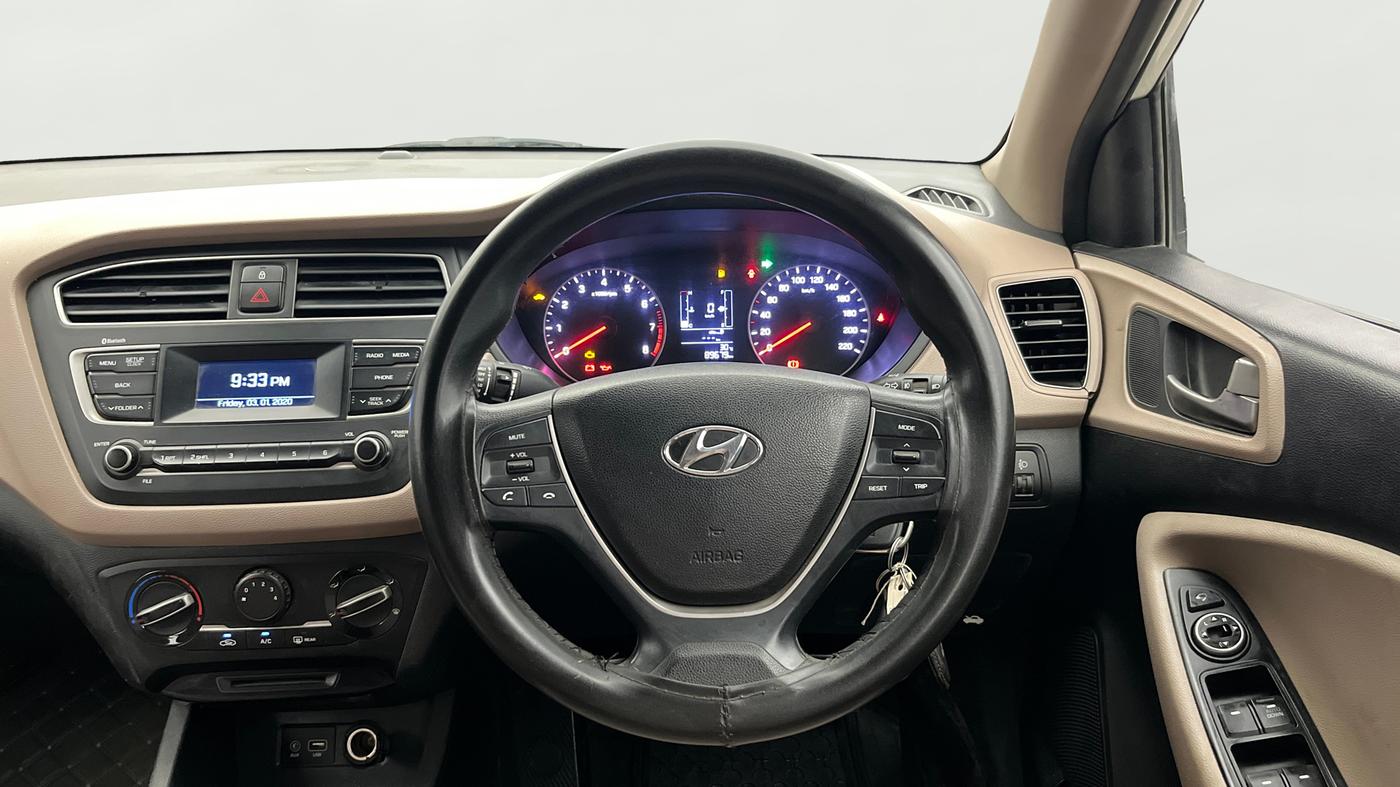 2018 Hyundai Elite i20 SPORTZ 1.2, Petrol, Manual, 89,741 km, Steering Wheel Close Up