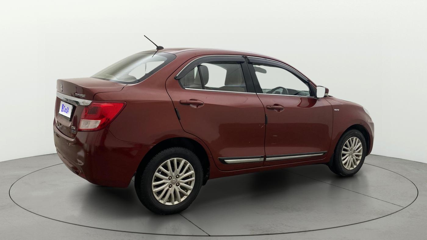 2019 Maruti Dzire ZXI AMT, Petrol, Automatic, 70,413 km, Right Back Diagonal