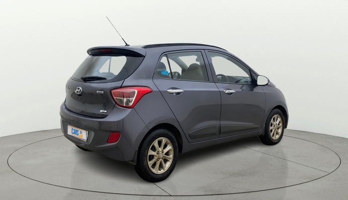 2015 Hyundai Grand i10 ASTA AT 1.2 KAPPA VTVT, Petrol, Automatic, 83,202 km, Right Back Diagonal