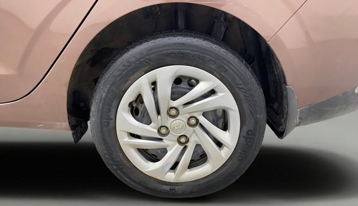 2022 Hyundai AURA S 1.2 CNG, CNG, Manual, 38,968 km, Left Rear Wheel