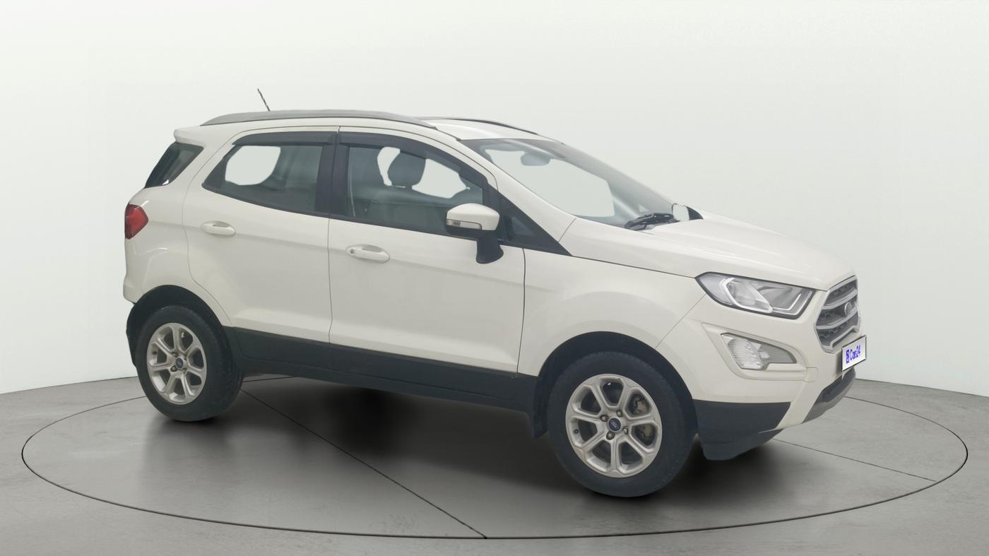 2020 Ford Ecosport TITANIUM + 1.5L PETROL AT, Petrol, Automatic, 49,926 km, Right Front Diagonal