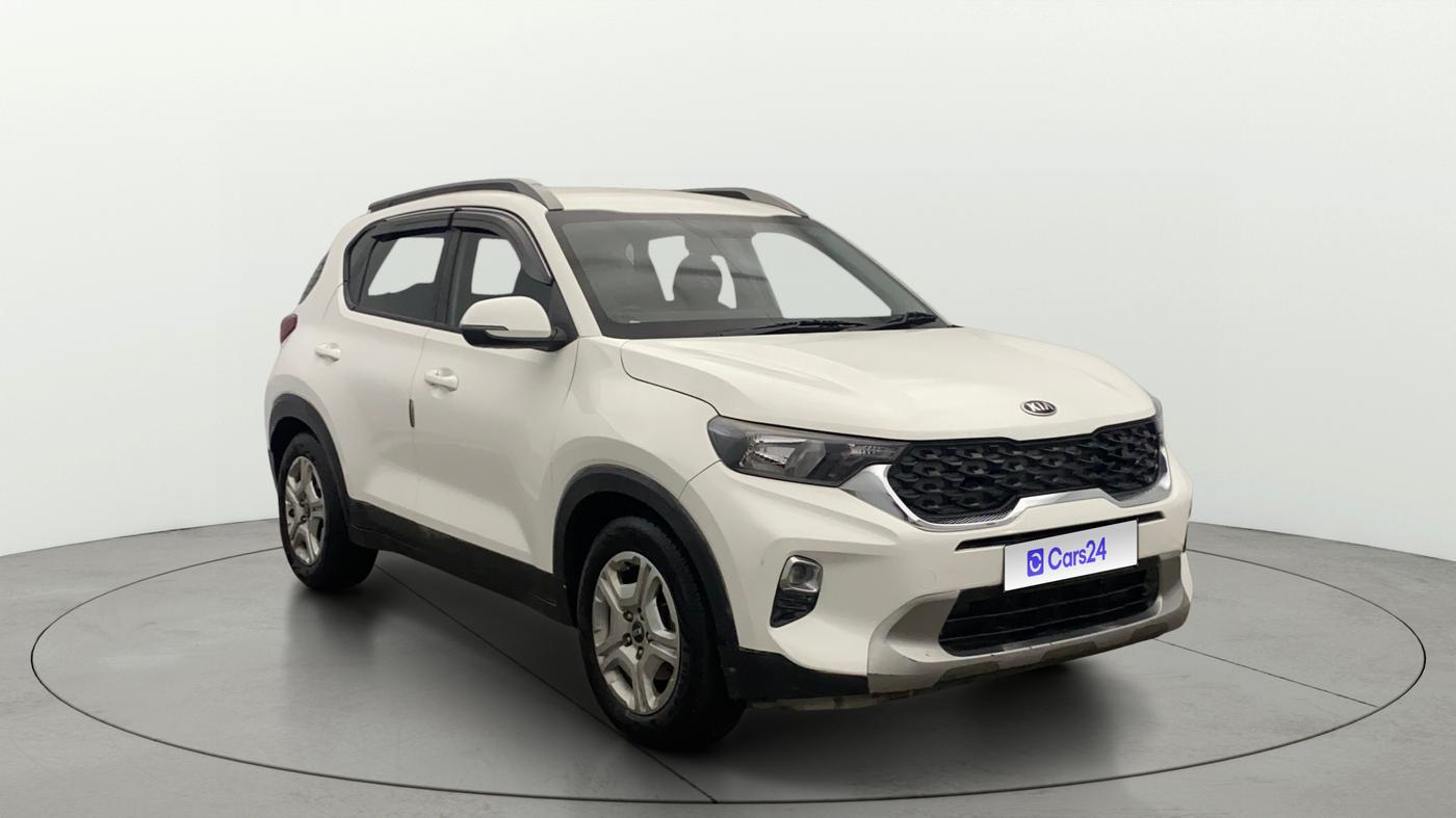 2020 KIA SONET HTK PLUS 1.2, Petrol, Manual, 1,22,315 km, Right Front Diagonal