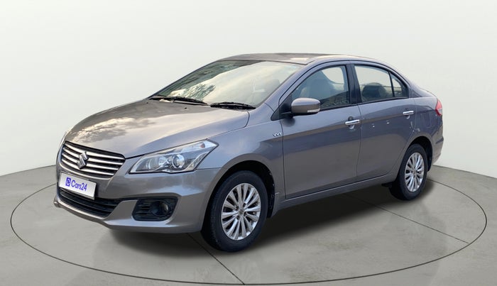 2014 Maruti Ciaz ZXI, Petrol, Manual, 65,830 km, Left Front Diagonal