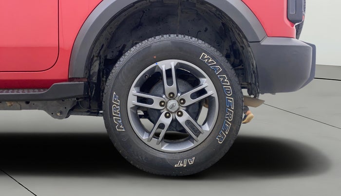 2021 Mahindra Thar LX  P 4WD AT CONVERTIBLE, Petrol, Automatic, 34,806 km, Left Rear Wheel