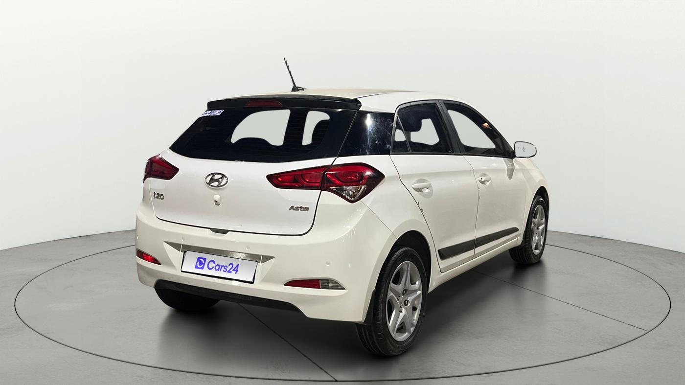 2017 Hyundai Elite i20 ASTA 1.2, Petrol, Manual, 99,594 km, Right Back Diagonal