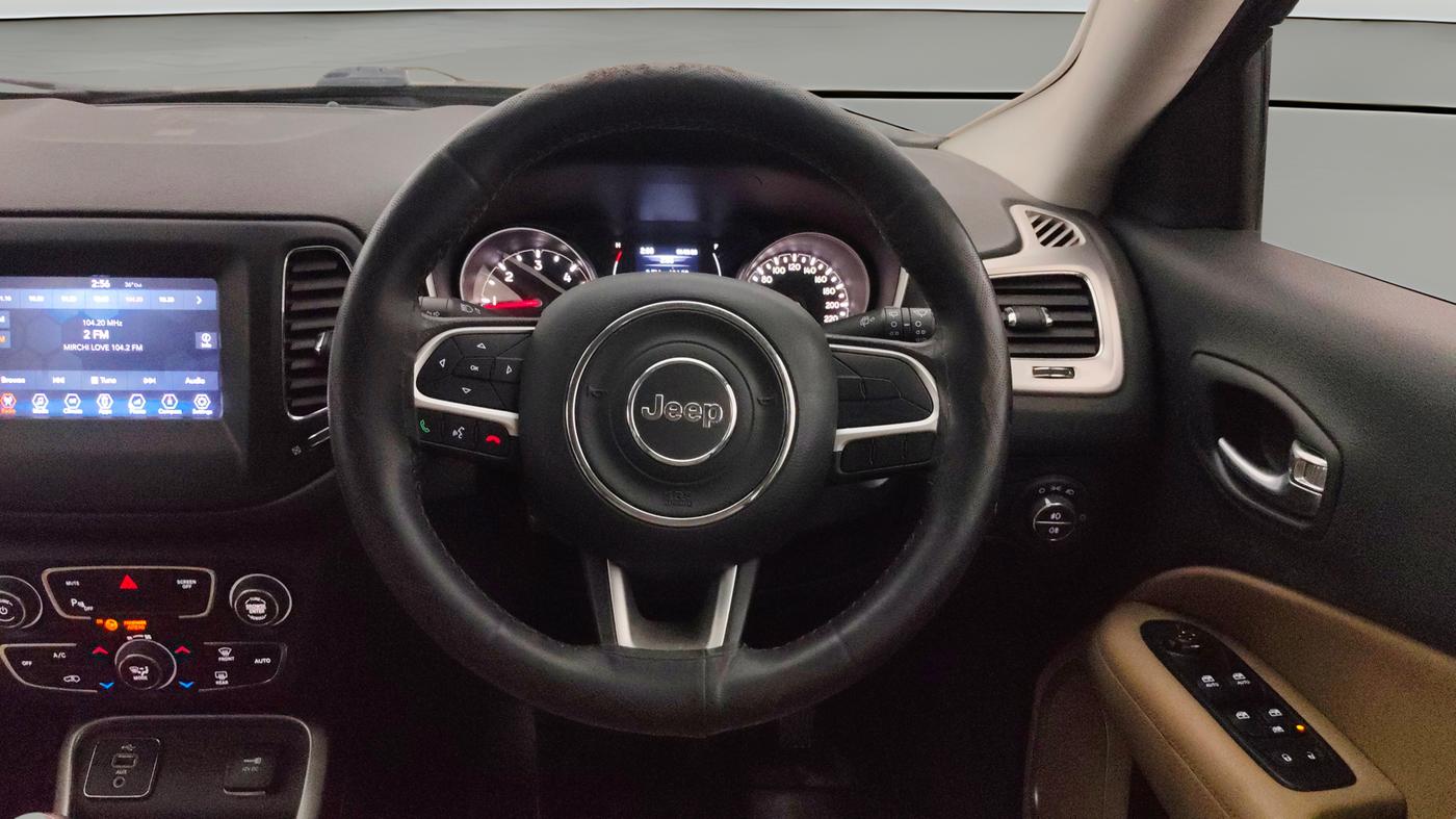 2018 Jeep Compass LONGITUDE (O) 2.0 DIESEL, Diesel, Manual, 42,958 km, Steering Wheel Close Up