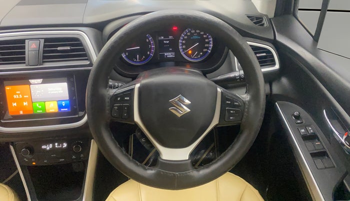 2021 Maruti S Cross ZETA 1.5, Petrol, Manual, 33,046 km, Steering Wheel Close Up