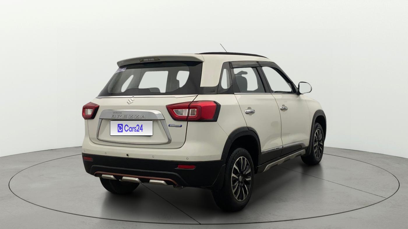 2021 Maruti Vitara Brezza VXI AT SHVS, Petrol, Automatic, 22,606 km, Right Back Diagonal