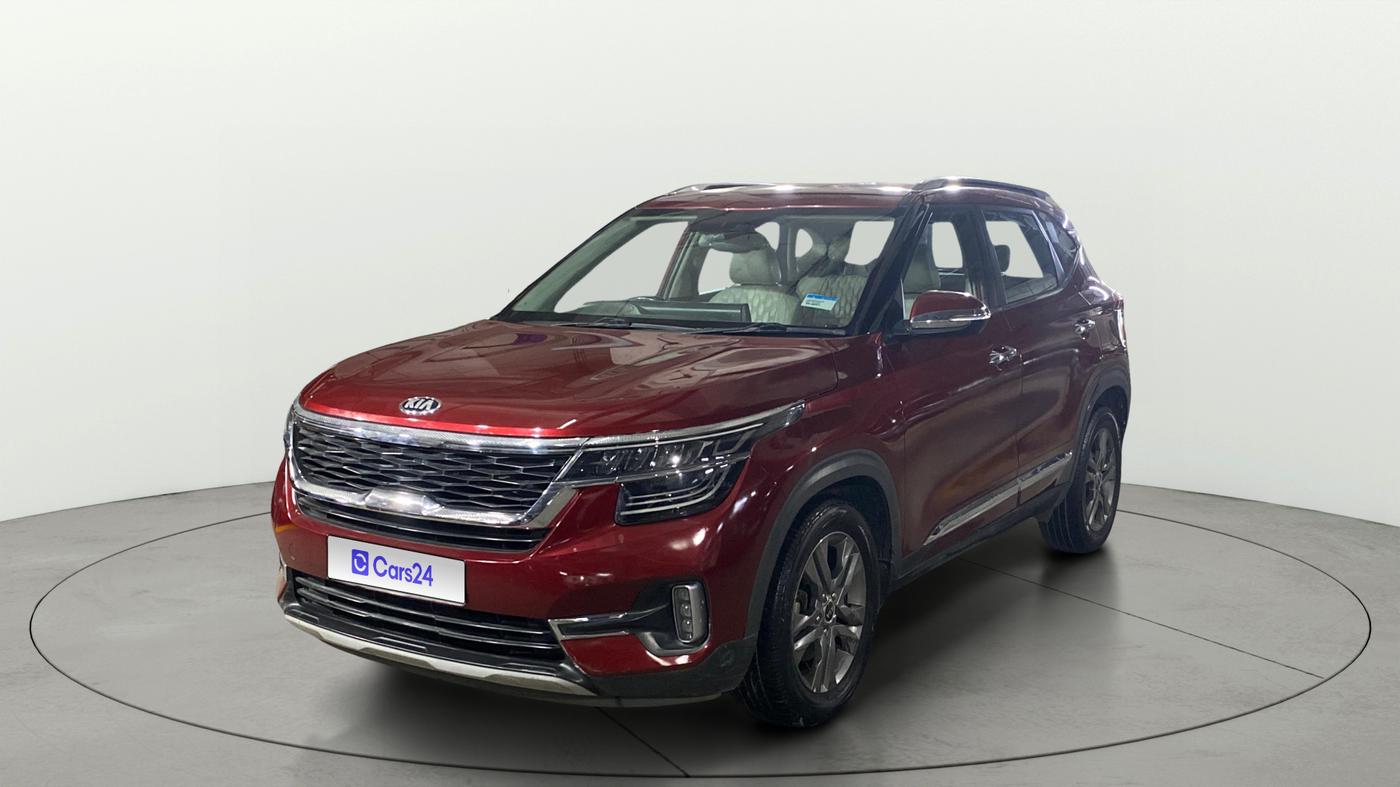 2020 KIA SELTOS HTX 1.5 PETROL, Petrol, Manual, 97,660 km, Left Front Diagonal