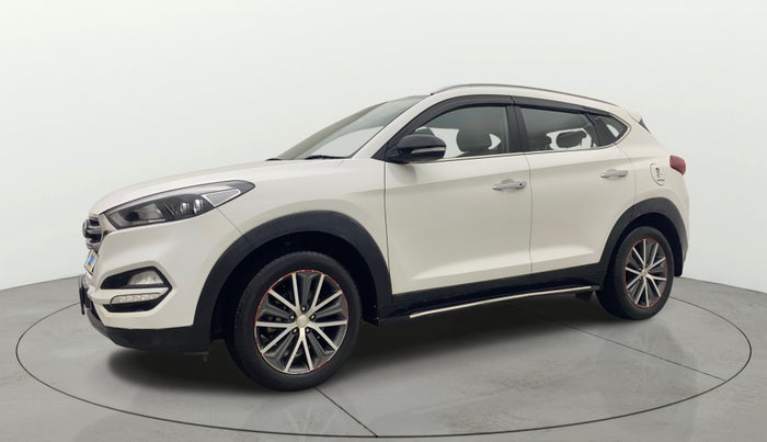 2017 Hyundai Tucson GLS 2WD AT PETROL, Petrol, Automatic, 48,293 km, Left Front Diagonal