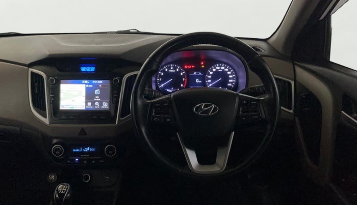 2018 Hyundai Creta SX (O) 1.6 PETROL, Petrol, Manual, 53,082 km, Steering Wheel Close Up
