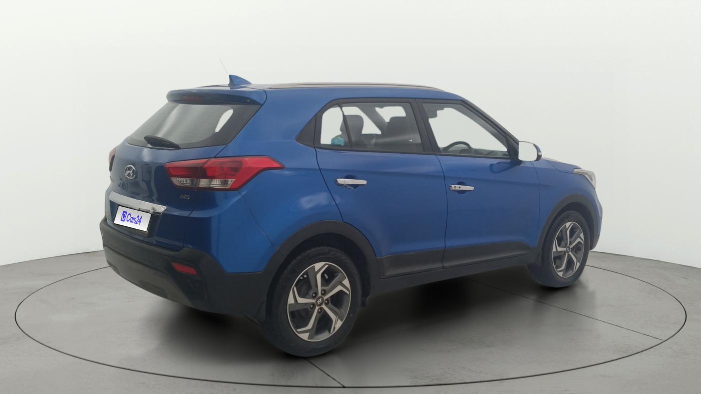 2018 Hyundai Creta SX (O) 1.6 DIESEL, Diesel, Manual, 98,909 km, Right Back Diagonal
