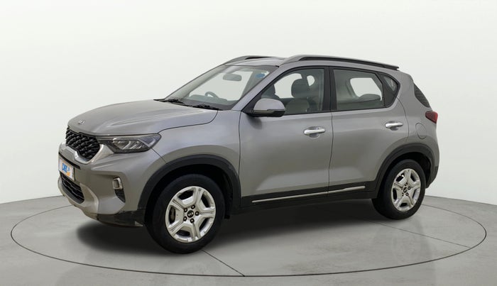 2020 KIA SONET HTX 1.0 IMT, Petrol, Manual, 55,558 km, Left Front Diagonal