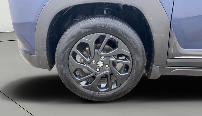 2023 Maruti FRONX DELTA PLUS 1.2MT, Petrol, Manual, 1,12,137 km, Left Front Wheel