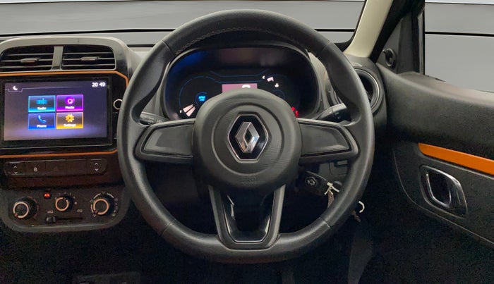 2020 Renault Kwid CLIMBER 1.0 (O), CNG, Manual, 47,062 km, Steering Wheel Close Up