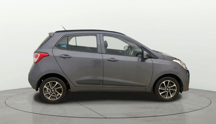 2017 Hyundai Grand i10 SPORTZ (O) AT 1.2 KAPPA VTVT, Petrol, Automatic, 23,602 km, Right Side View