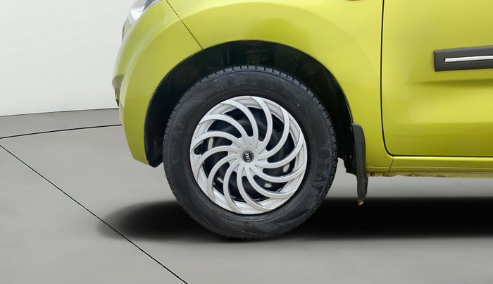 2018 Datsun Redi Go T(O) 1.0 AMT, Petrol, Automatic, 48,635 km, Left Front Wheel