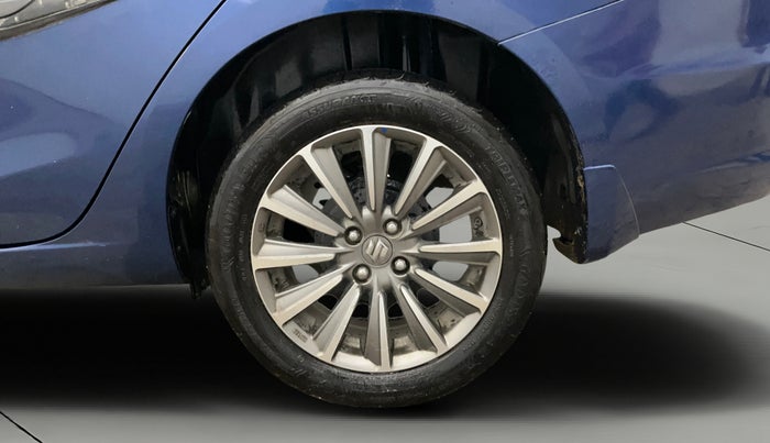 2019 Maruti Ciaz ALPHA  AT 1.5 SHVS PETROL, Petrol, Automatic, 85,161 km, Left Rear Wheel