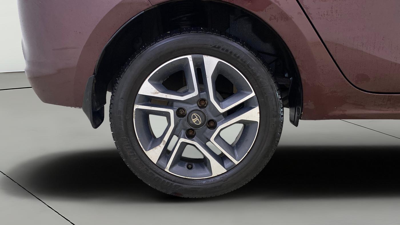 2021 Tata TIGOR XZA PLUS PETROL, Petrol, Automatic, 53,218 km, Right Rear Wheel
