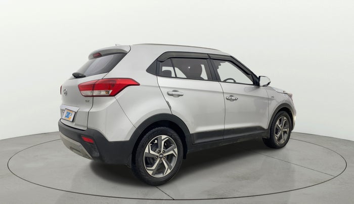 2018 Hyundai Creta SX AT 1.6 PETROL, Petrol, Automatic, 83,121 km, Right Back Diagonal