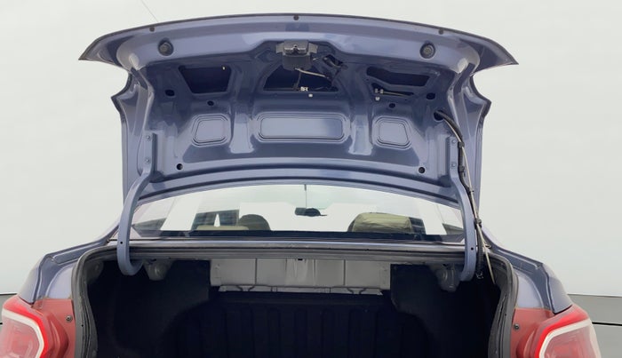 2015 Hyundai Xcent SX AT 1.2 (O), Petrol, Automatic, 79,338 km, Boot Door Open