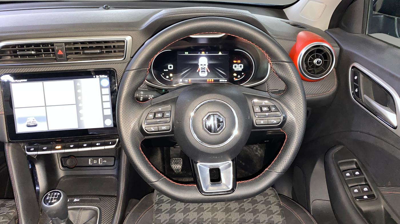 2023 MG ASTOR  SMART BLACK STORM EDITION , Petrol, Manual, 28,728 km, Steering Wheel Close Up