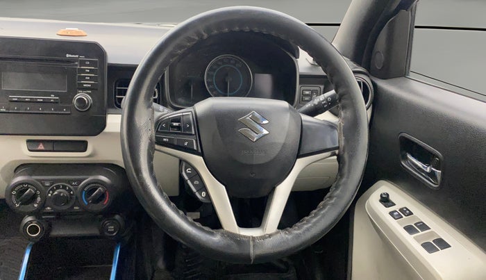 2017 Maruti IGNIS ZETA 1.2 DUAL TONE, Petrol, Manual, 66,130 km, Steering Wheel Close Up