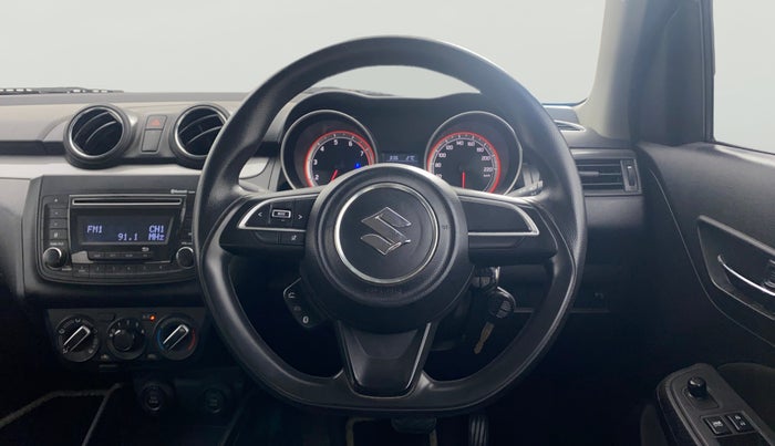 2019 Maruti Swift VXI AMT, Petrol, Automatic, 40,569 km, Steering Wheel Close Up