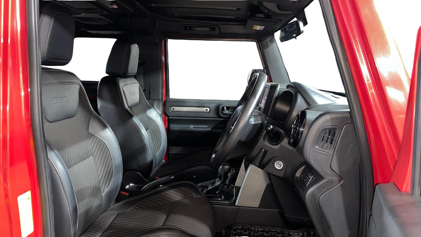 2023 Mahindra Thar LX PETROL HT 4WD AT, Petrol, Automatic, 8,873 km, Right Side Front Door Cabin