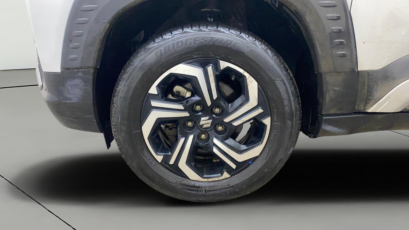 2023 Maruti BREZZA ZXI + SMART HYBRID, Petrol, Manual, 73,681 km, Left Front Wheel