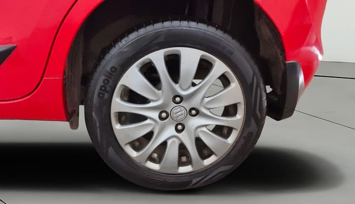 2017 Maruti Baleno ALPHA CVT PETROL 1.2, Petrol, Automatic, 41,714 km, Left Rear Wheel