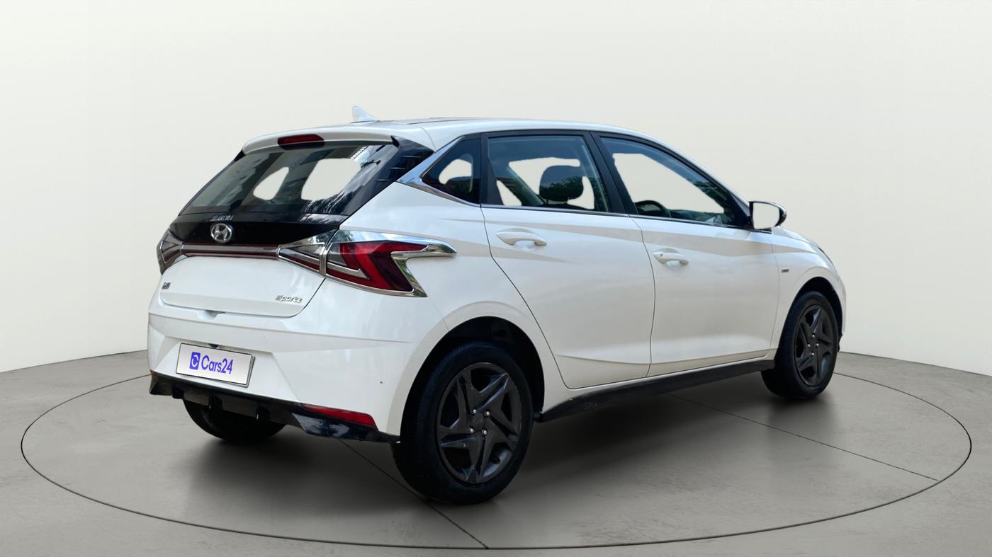2022 Hyundai NEW I20 Sportz 1.2 IVT, Petrol, Automatic, 50,396 km, Right Back Diagonal