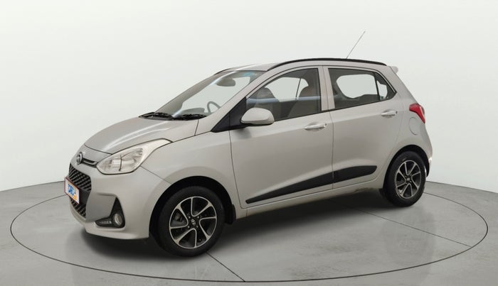 2017 Hyundai Grand i10 ASTA 1.2 KAPPA VTVT, Petrol, Manual, 28,009 km, Left Front Diagonal