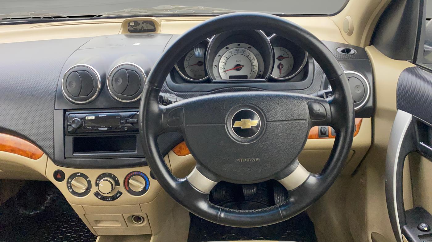 2012 Chevrolet Aveo LT 1.4 ABS, Petrol, Manual, 37,964 km, Steering Wheel Close Up
