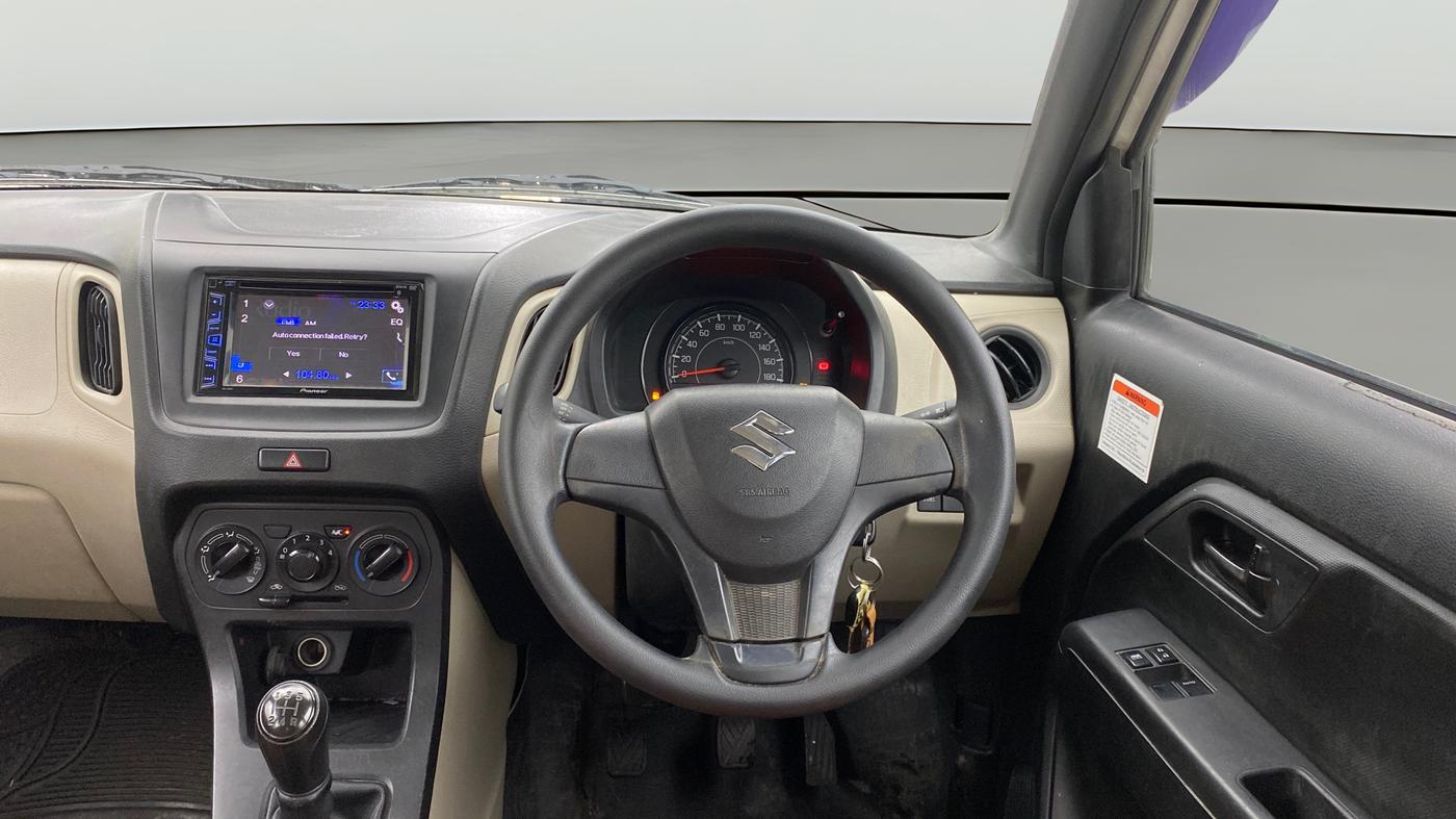 2020 Maruti New Wagon-R LXI CNG (O) 1.0, CNG, Manual, 52,906 km, Steering Wheel Close Up