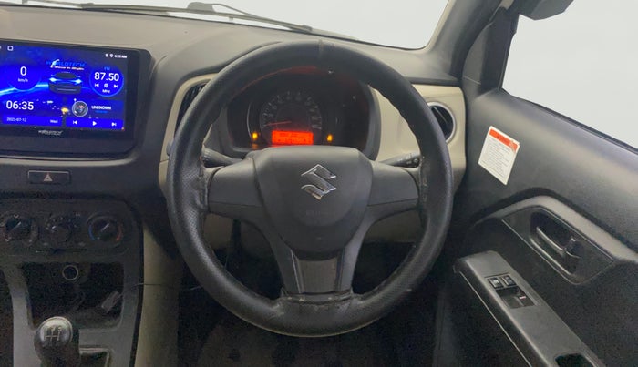 2021 Maruti New Wagon-R LXI CNG (O) 1.0, CNG, Manual, 62,501 km, Steering Wheel Close Up