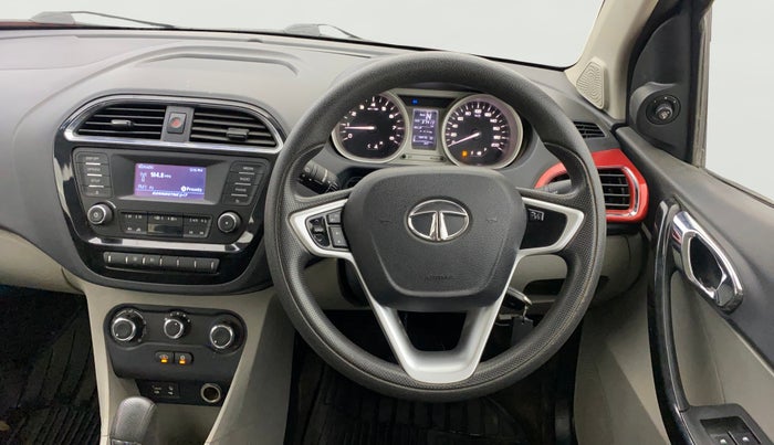 2017 Tata Tiago XZA PETROL, Petrol, Automatic, 37,379 km, Steering Wheel Close Up