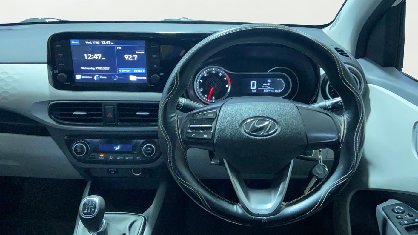 2022 Hyundai GRAND I10 NIOS SPORTZ 1.2 KAPPA VTVT, Petrol, Manual, 30,334 km, Steering Wheel Close Up