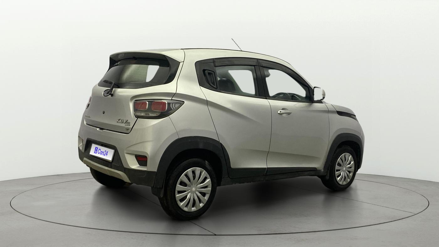 2017 Mahindra Kuv100 K6 6 STR, Petrol, Manual, 60,272 km, Right Back Diagonal