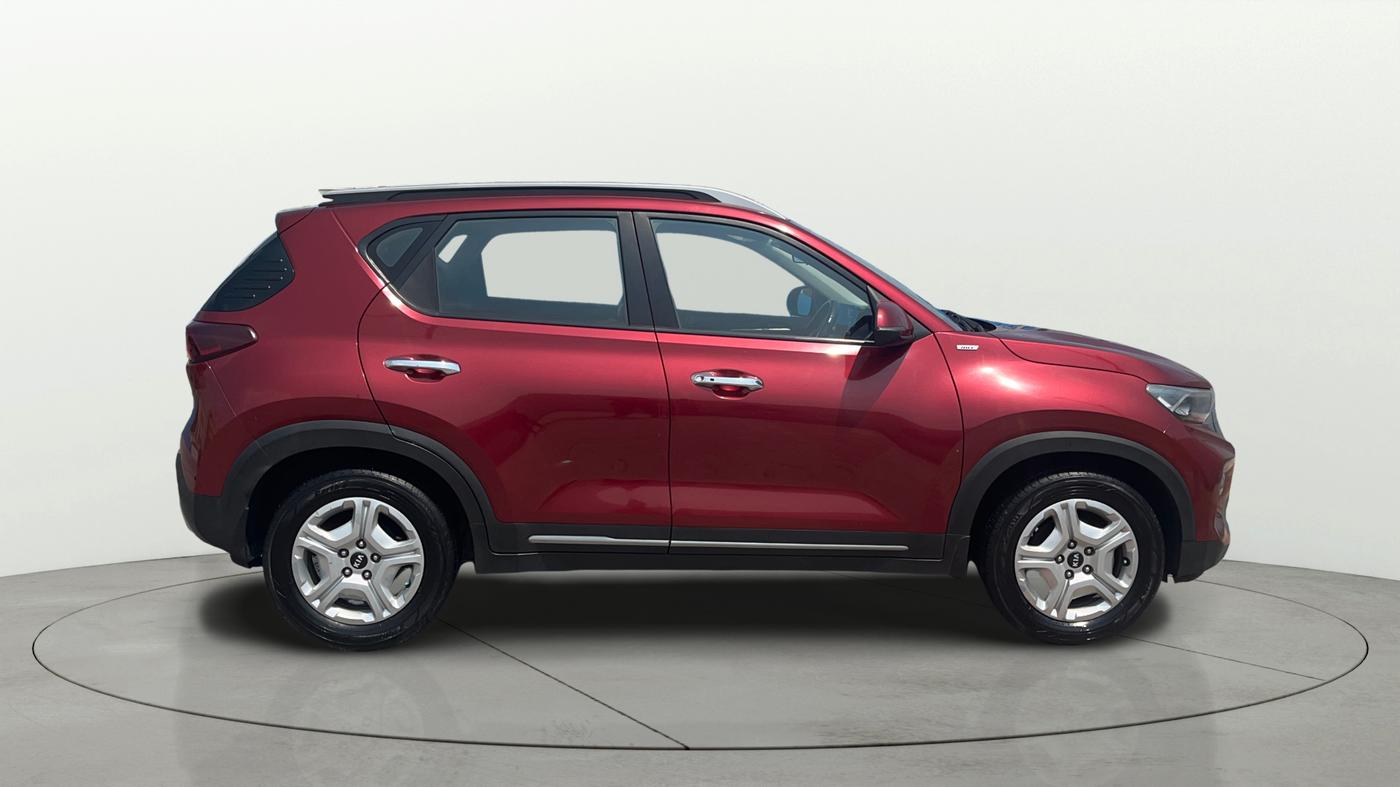 2020 KIA SONET HTX 1.0 IMT, Petrol, Manual, 1,09,076 km, Right Side View