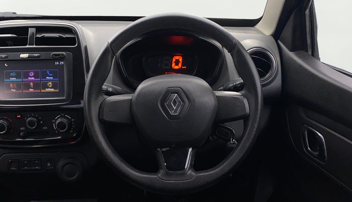 2018 Renault Kwid RXT 1.0 (O), Petrol, Manual, 84,581 km, Steering Wheel Close Up