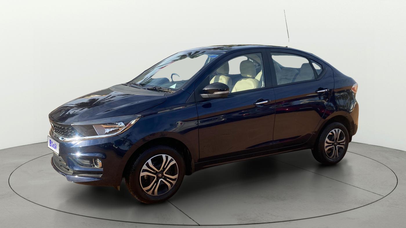 2024 Tata TIGOR XZ PETROL, Petrol, Manual, 7,311 km, Left Front Diagonal