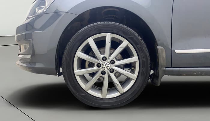 2018 Volkswagen Vento HIGHLINE PLUS 1.5 AT 16 ALLOY, Diesel, Automatic, 57,330 km, Left Front Wheel
